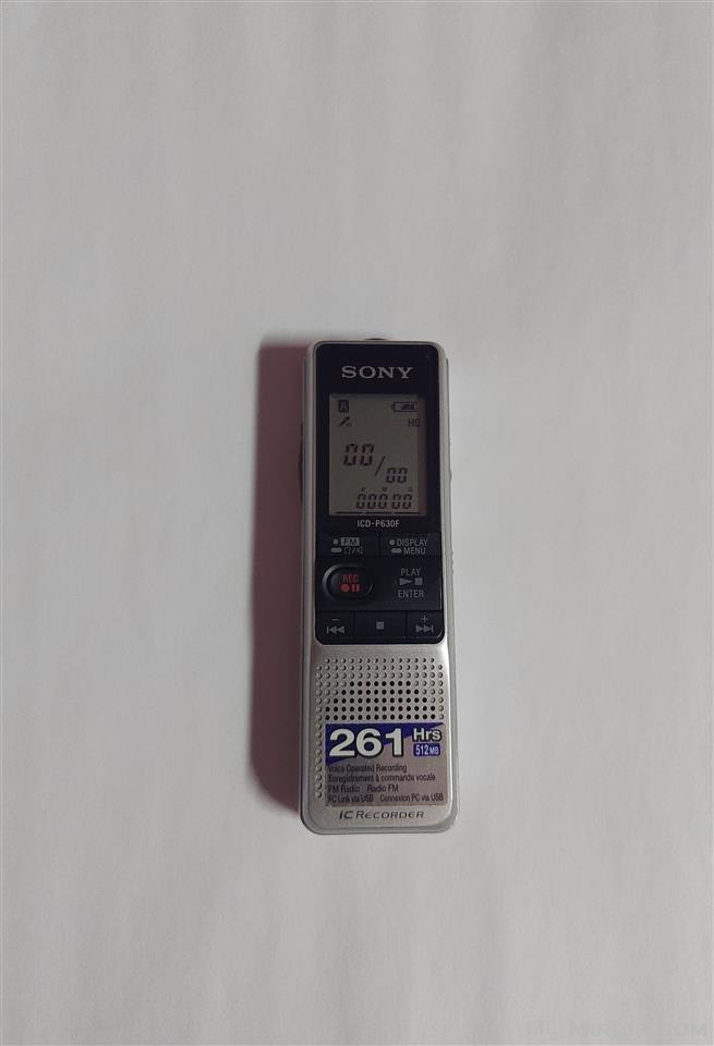 Sony ic recorder icd-p630f