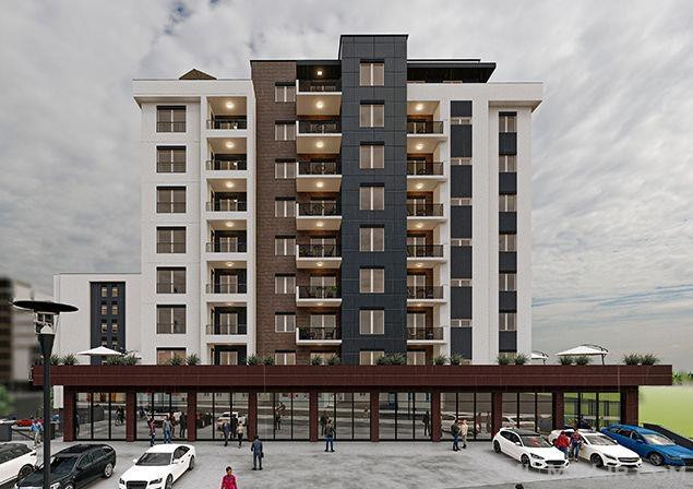 #Shitet banesa 120.01m2 +137 m2 terasë në Skenderaj përball 