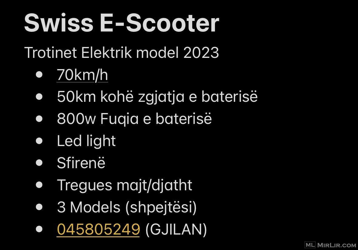 Shitet Swiss E-Scooter