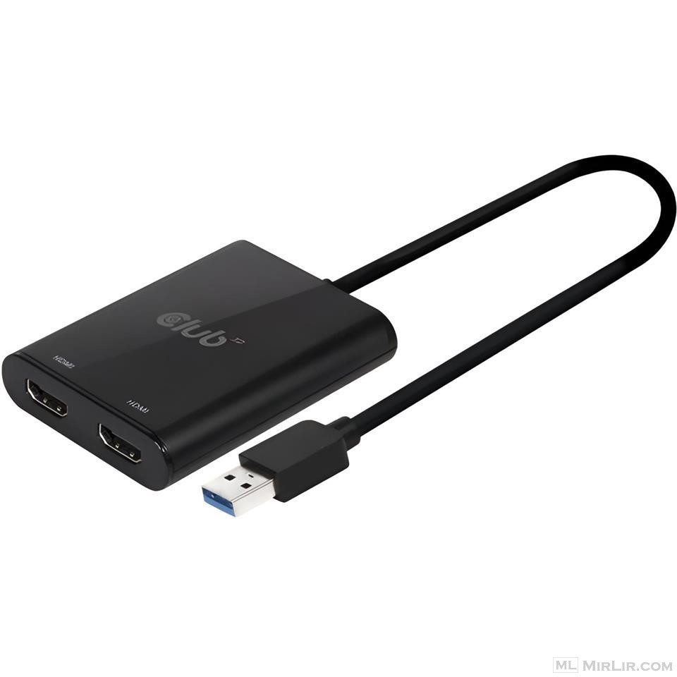 USB A 3.1 TO HDMI 2.0 DUAL MONITOR 4K 60HZ