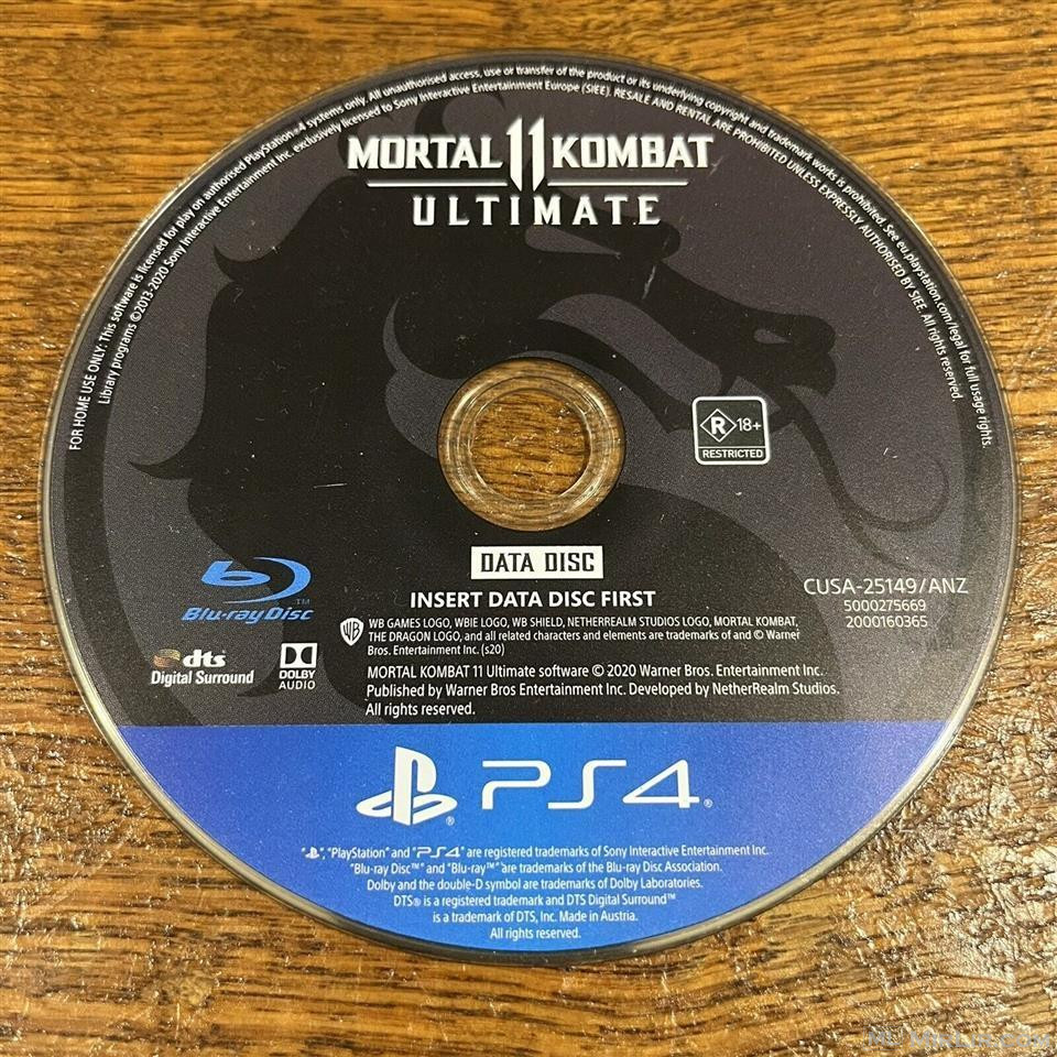 CD Mortal Kombat Ultimate 40€