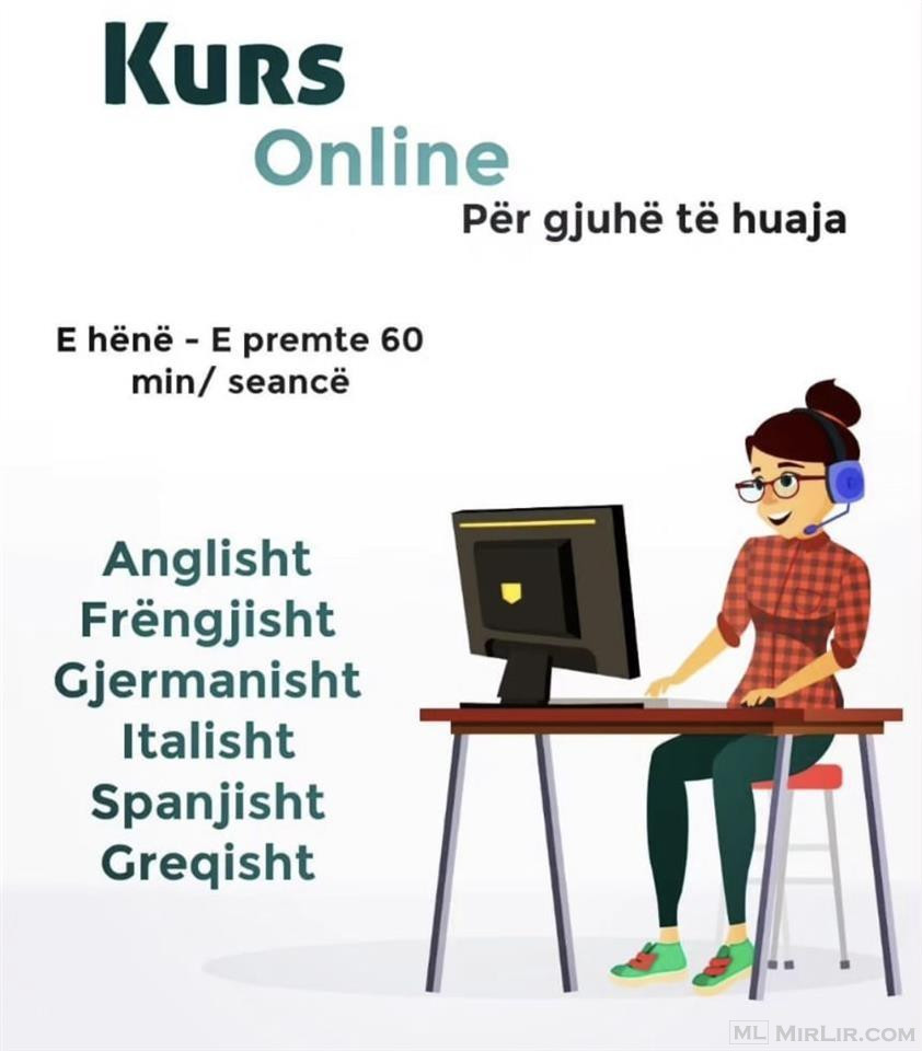 Kurse Online per femije dhe te rritur ne Gjuhe te Huaja