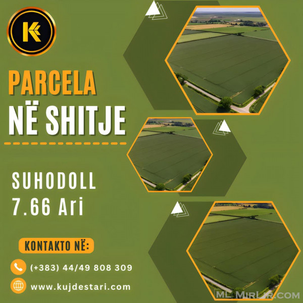 👉 Shitet parcella në Suhodoll 𝗺𝗲 𝘀𝗶𝗽𝗲̈𝗿𝗳𝗮𝗾𝗲 7.66 A𝗿𝗶.