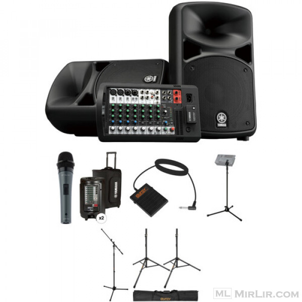  Yamaha STAGEPAS 600BT Complete PA System with Touring Package