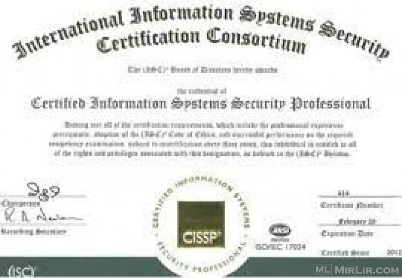 (onlinedocuments100@outlook.com)We sell registered #CISSP, #CCSP, CRISC, CISM, #CISA, CAPM, #CISA, CCIE, #OSCP, OSCE,   CISO, CCNA,,CCNP, PMP Certifications 
