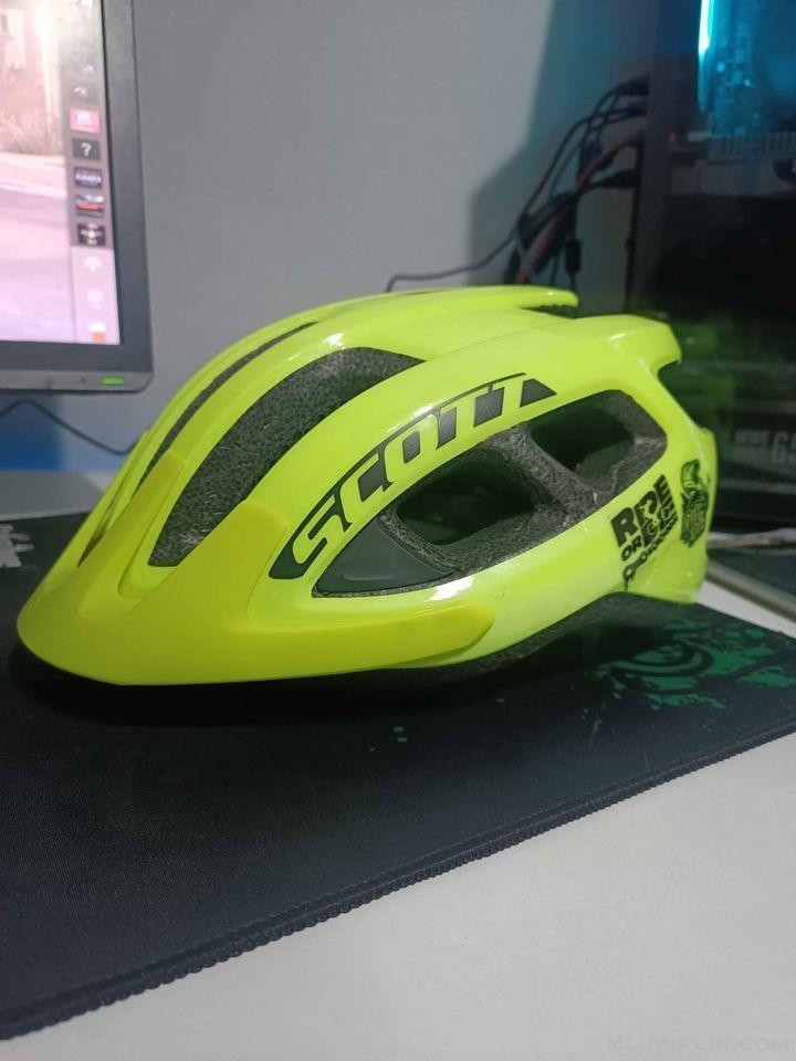 Helmet për çiklizëm / SCOTT SUPRA ROAD / yellow fluorescent
