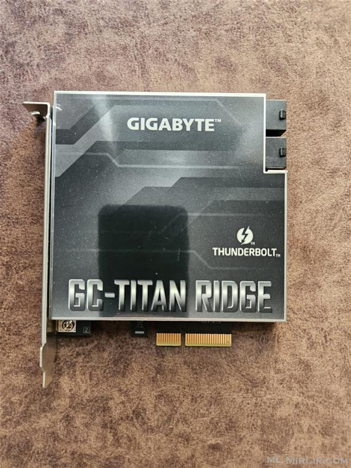 OKAZION! Gigabyte Thunderbolt 3 PCIe card