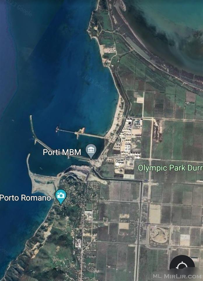 Durres,shitet toke ndertim industrial 14.000 m²(Porto Romano