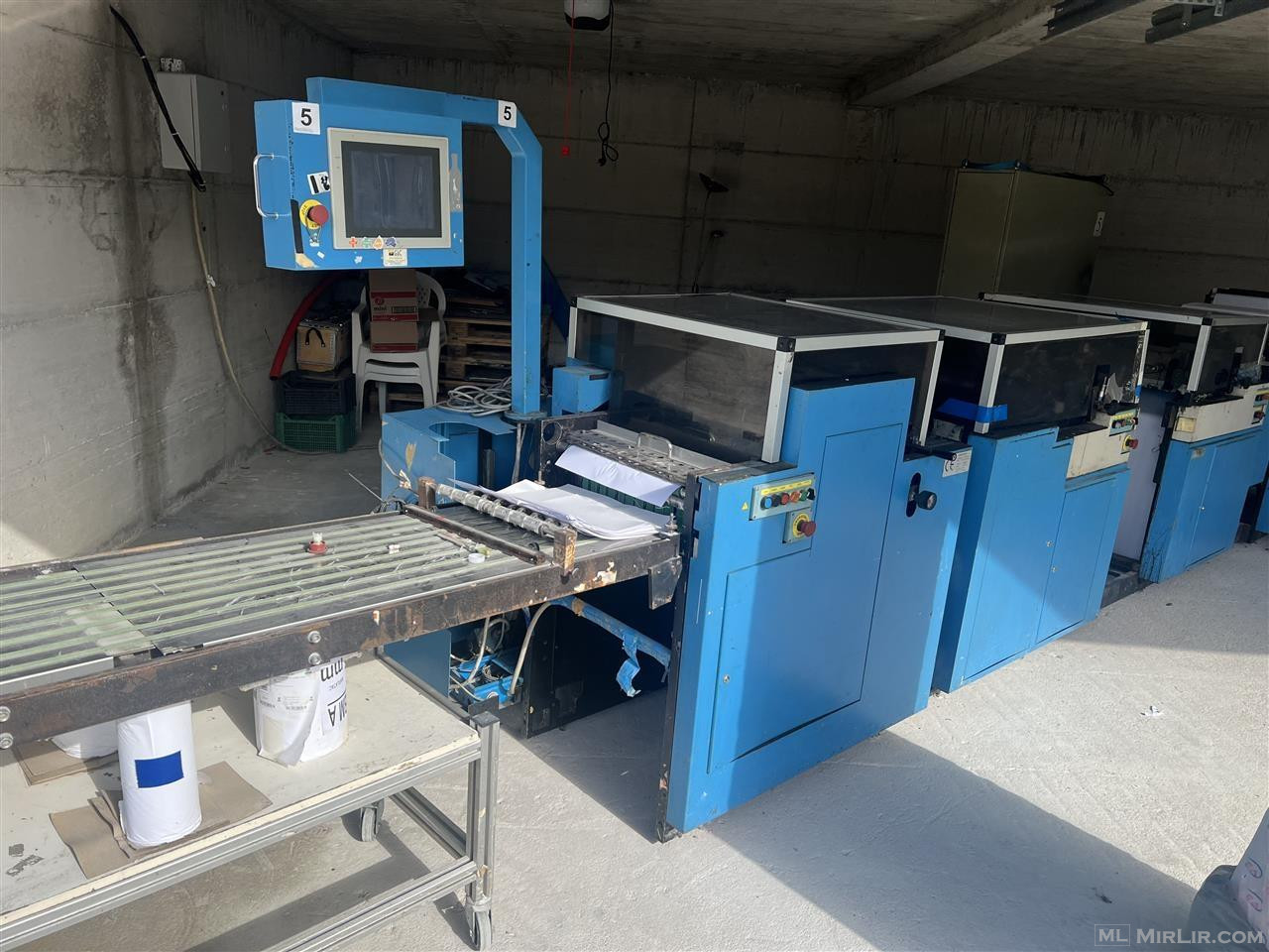 Makineri per prodhimin e letres