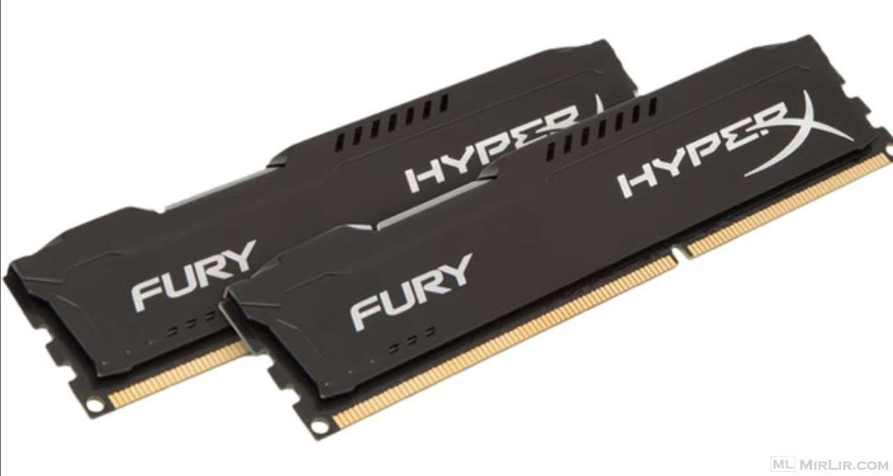 RAM Kingston HyperX FURY 16GB Kit (2x8GB) 1600MHz DDR3
