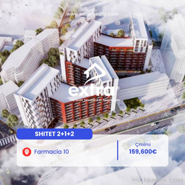 🔥Shitet apartament 2+1🔥  📍Farmacia 10 , Arlis Construction , Tiranë  