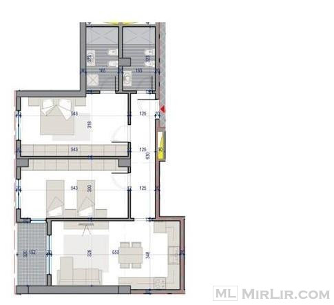 Apartament 2+1+2 per Shitje ne Yzberisht,  (ID 41211356)