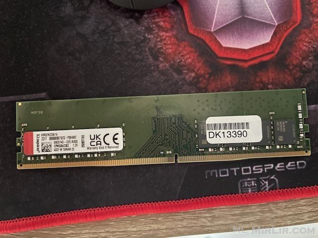 RAM MEMORIE KINGSTONE DDR4 16GB 3200MHZ