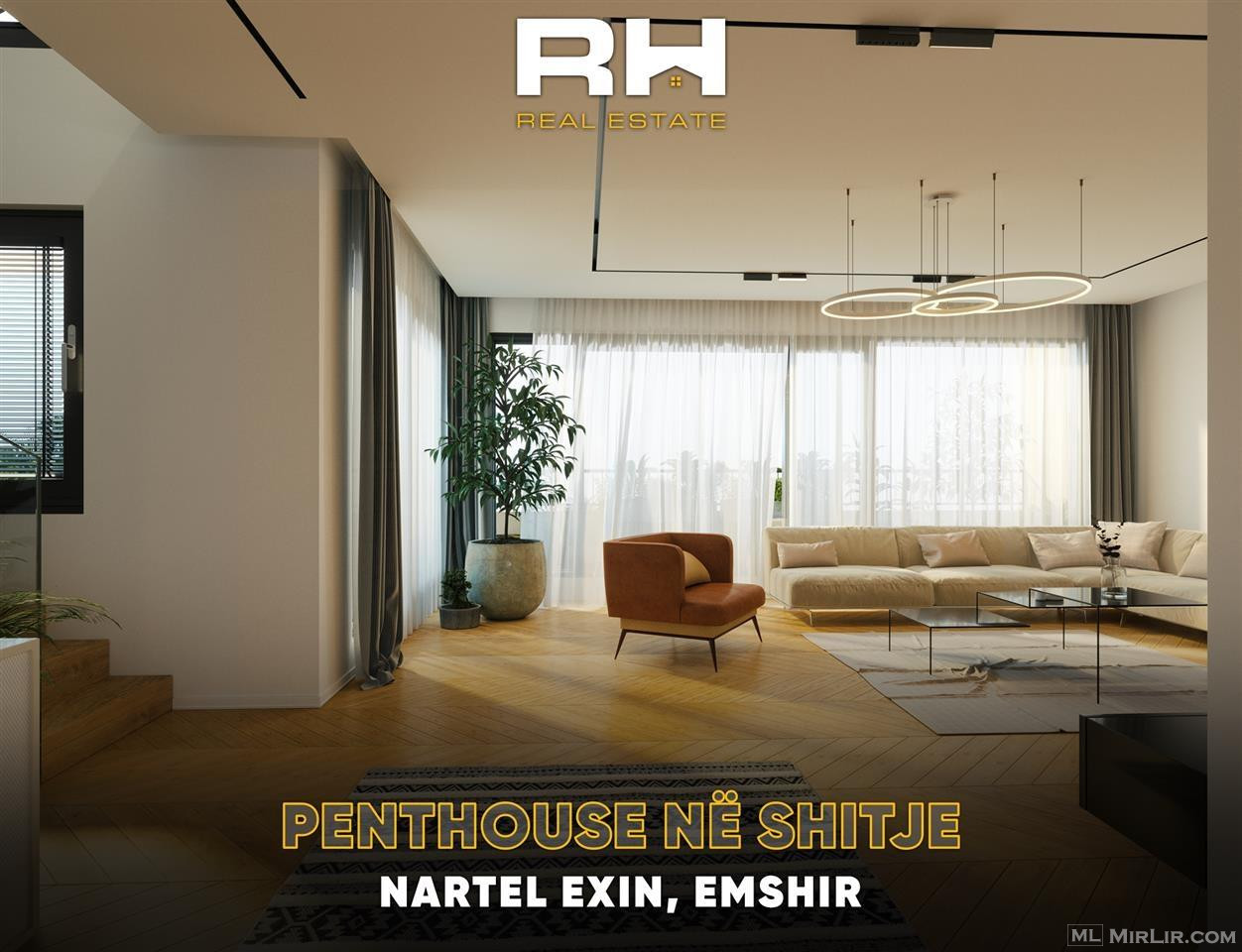 Penthouse – Duplex 232m² + 230m² në #SHITJE në Emshir