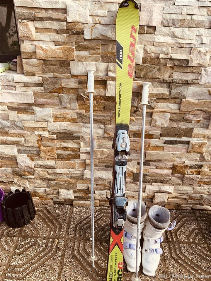 2 palè ELAN RCG skija  komplet ,140cm