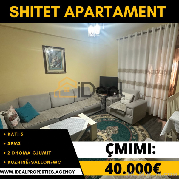 🔥 Shitet Apartament 1+1 i kthyer në 2+1 në "Skënderbeg", Shkodër! 🔥