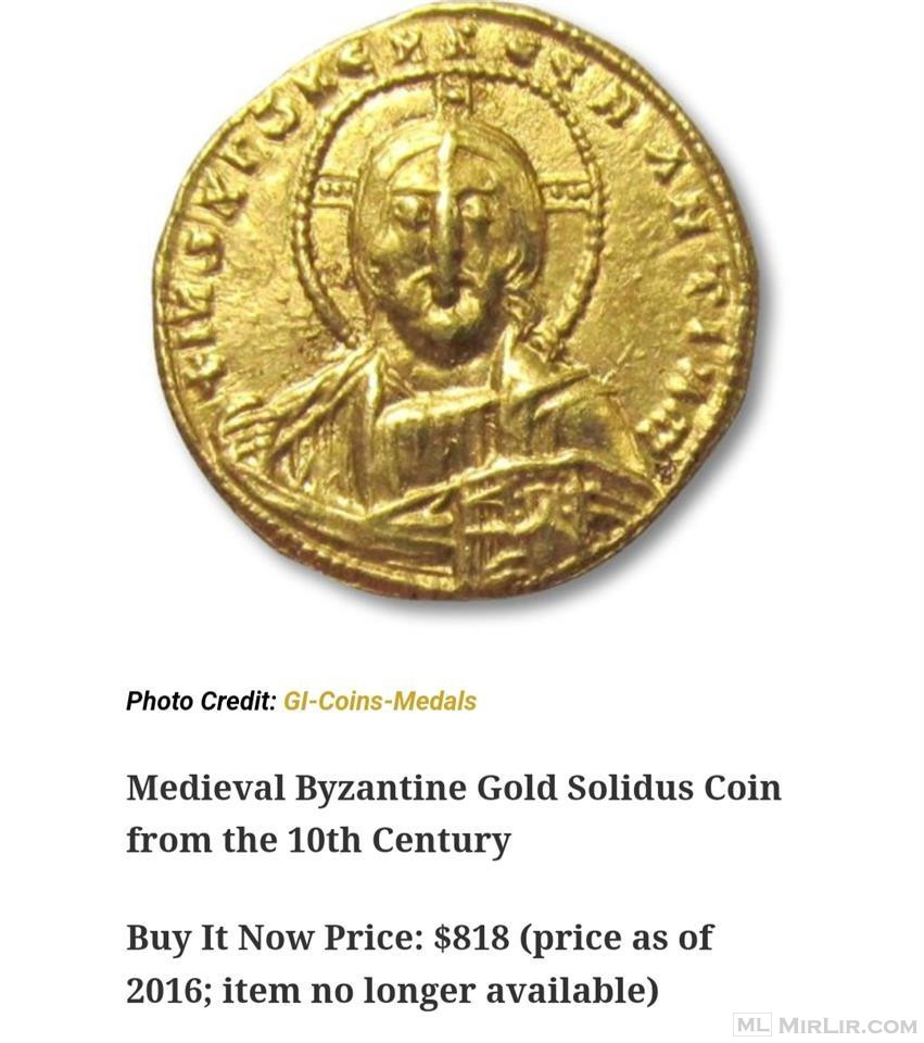 Monedh bizantine 