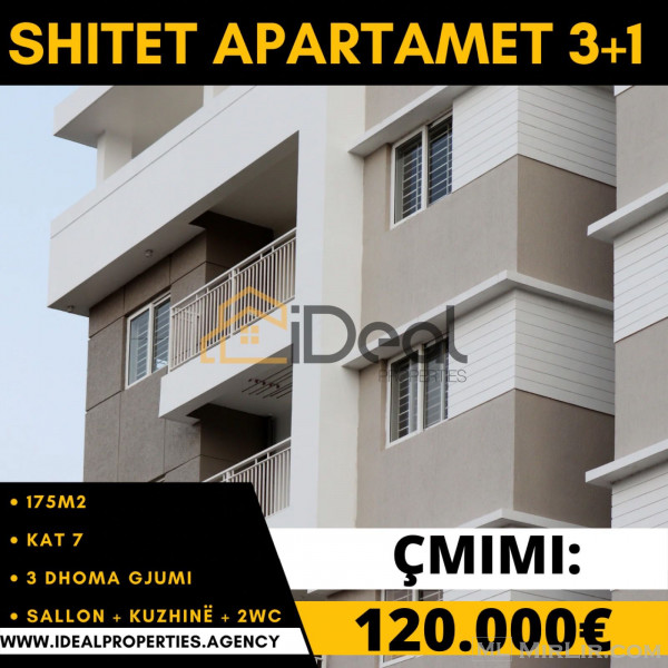 🔥 Shitet Apartament 3+1 në "Sarreq", Shkodër! 🔥