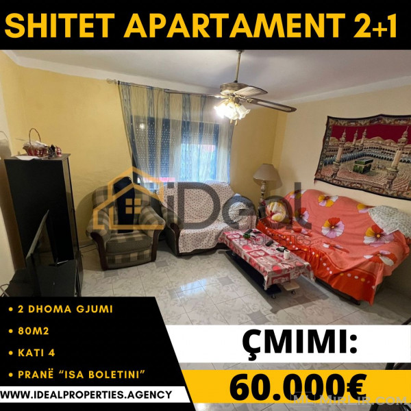 🔥 Shitet Apartament 2+1 pranë "Isa Boletini", Shkodër! 🔥