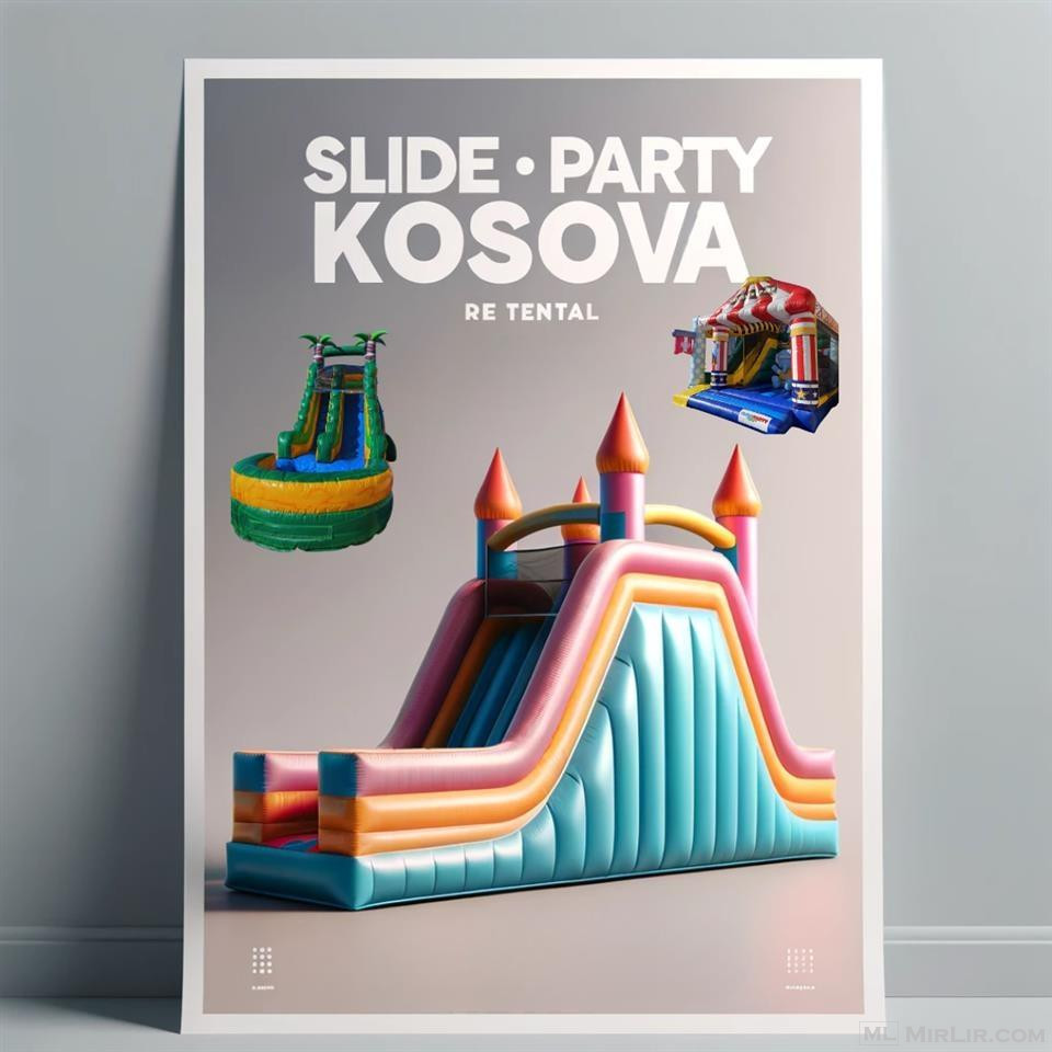 \"? Vibrant Inflatable Rentals from SlidePartyKosova - Perfe