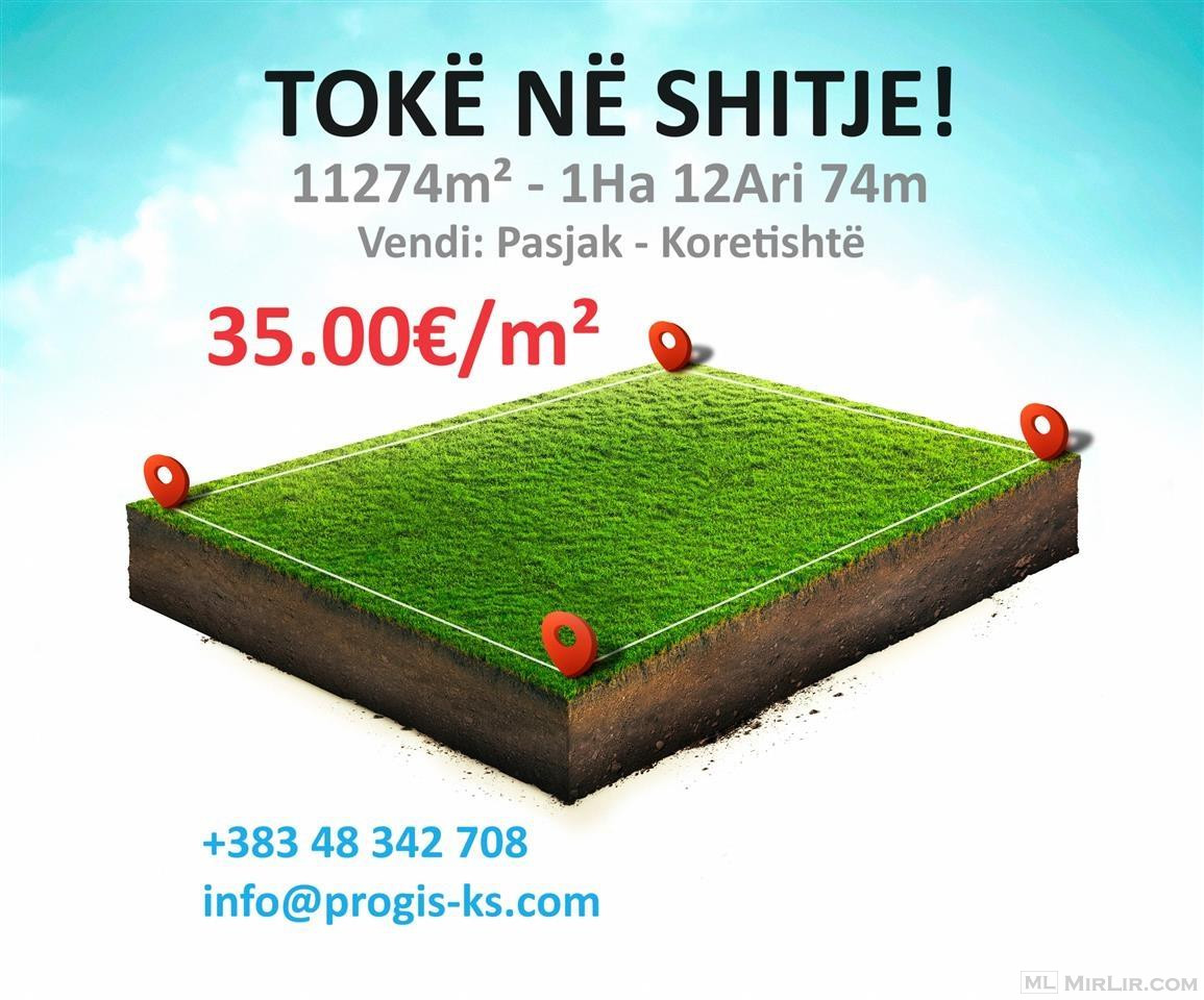 Shiten 11274m² ne Pasjak - Koretishte, 35.00€/m²