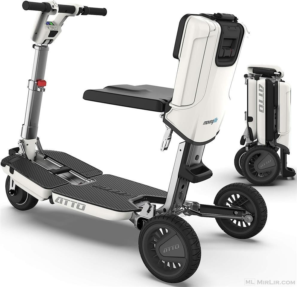 ATTO Folding Travel Powered Mobility Scooter by MovingLife, 