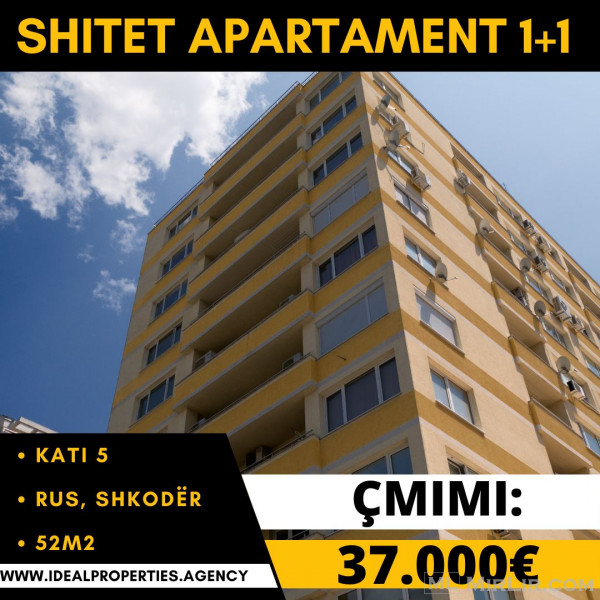 🔥 Shitet Apartament 1+1 te rrugica "Vajgurit" në Rus, Shkodër!(foto ilustruese)🔥