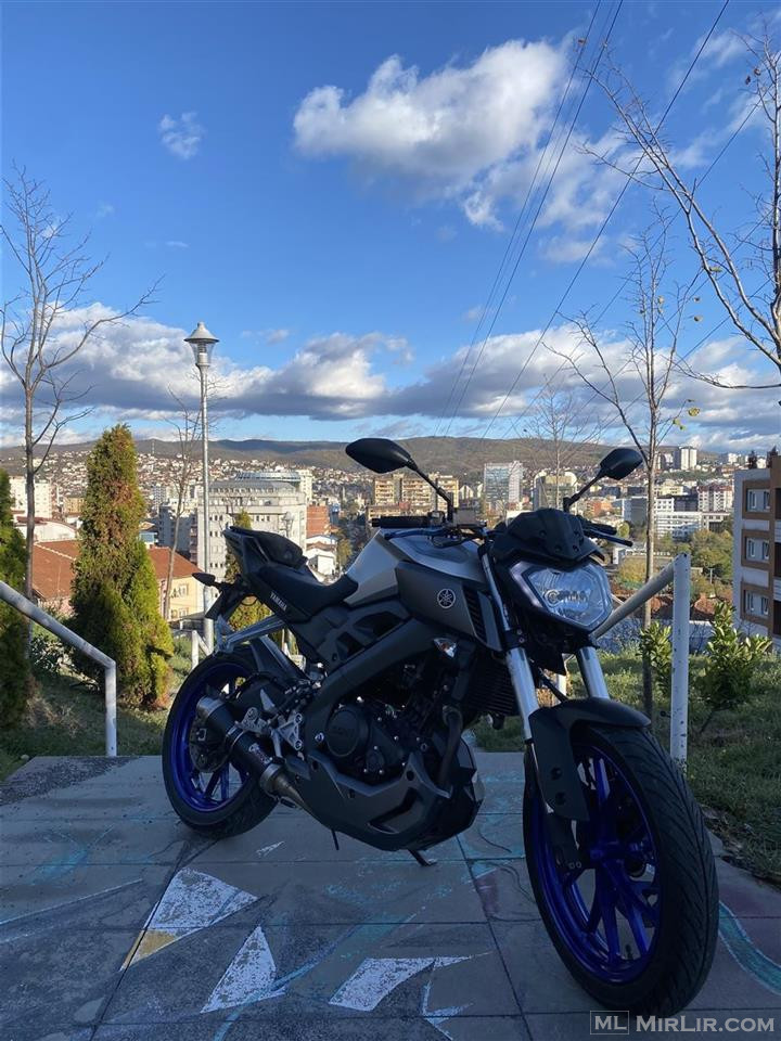 Yamaha mt-125cc 2017 7000 km