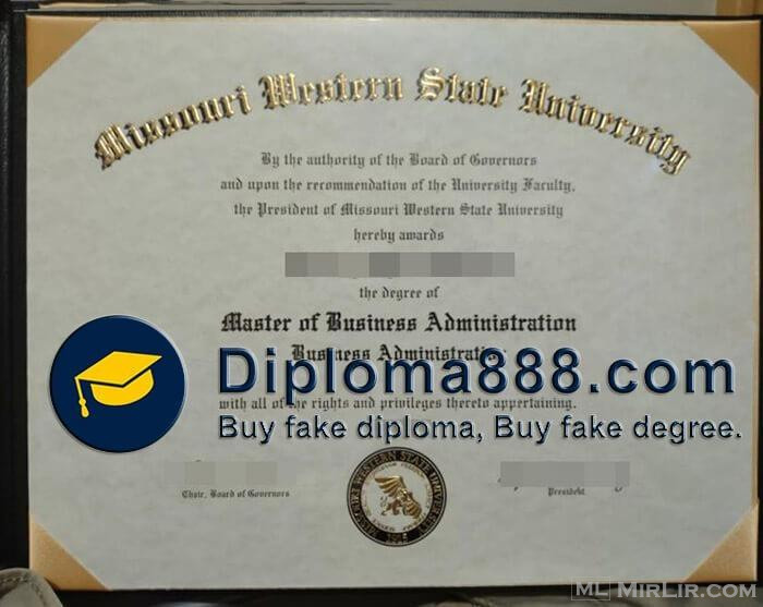 How to order fake Missouri Western State University degree?