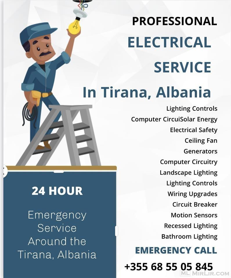 Elektricist ne Tirane, Electricians in Tirana.