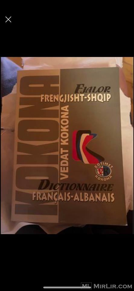 Fjalort frengjisht shqip