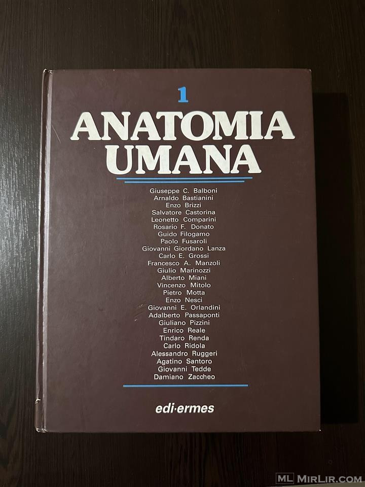 Libra ANATOMIA UMANA
