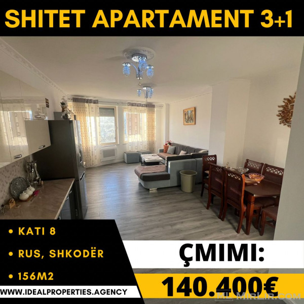 🔥 Shitet Apartament 3+1 në Rus, Shkodër!🔥