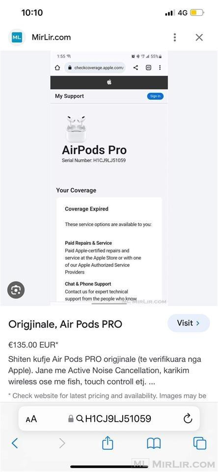 air pods Pro 1 generation