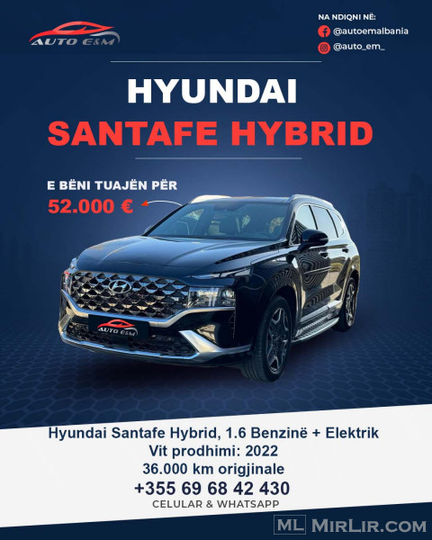 Shitet Hyundai Santafe 2022 Hybrid