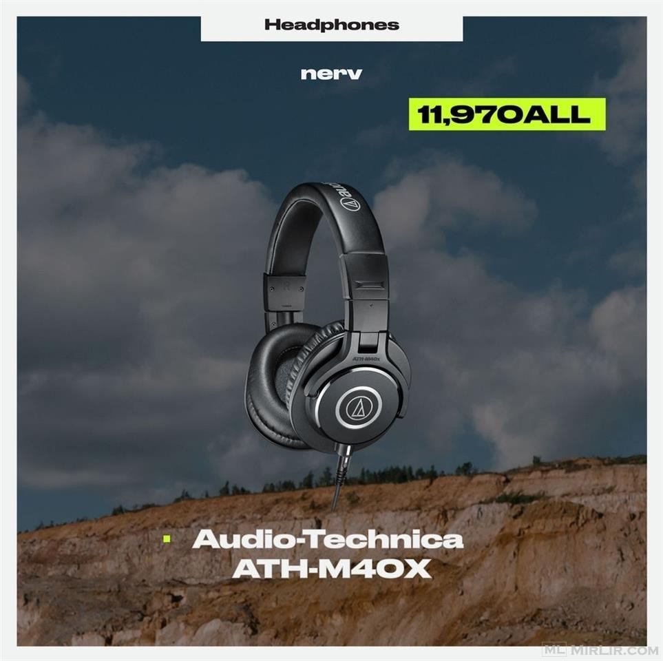 Kufje për Studio/Dj Audio Technica ATH-M40X 