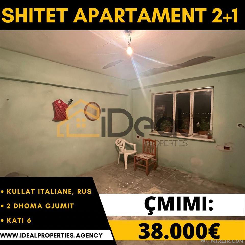  Shitet Apartament 2+1 te \"Kullat Italiane\" në Rus