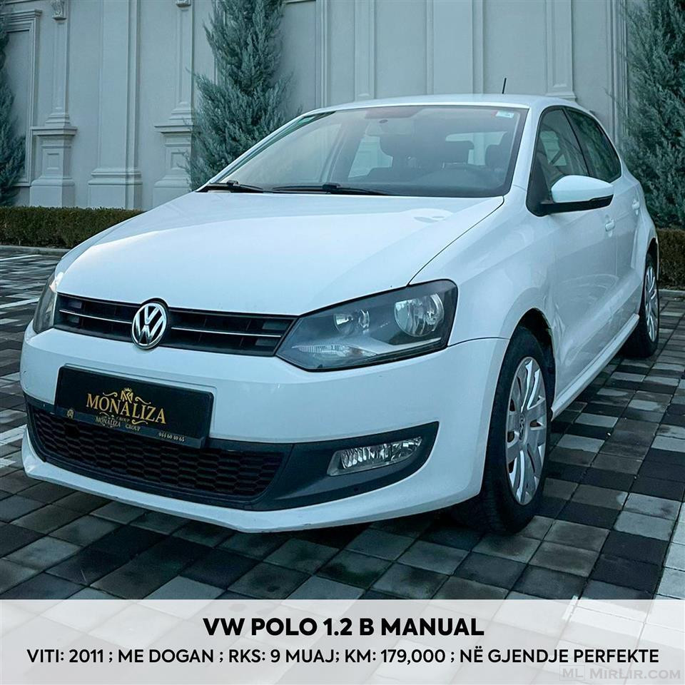 VW Polo 1.2 b manual 2011