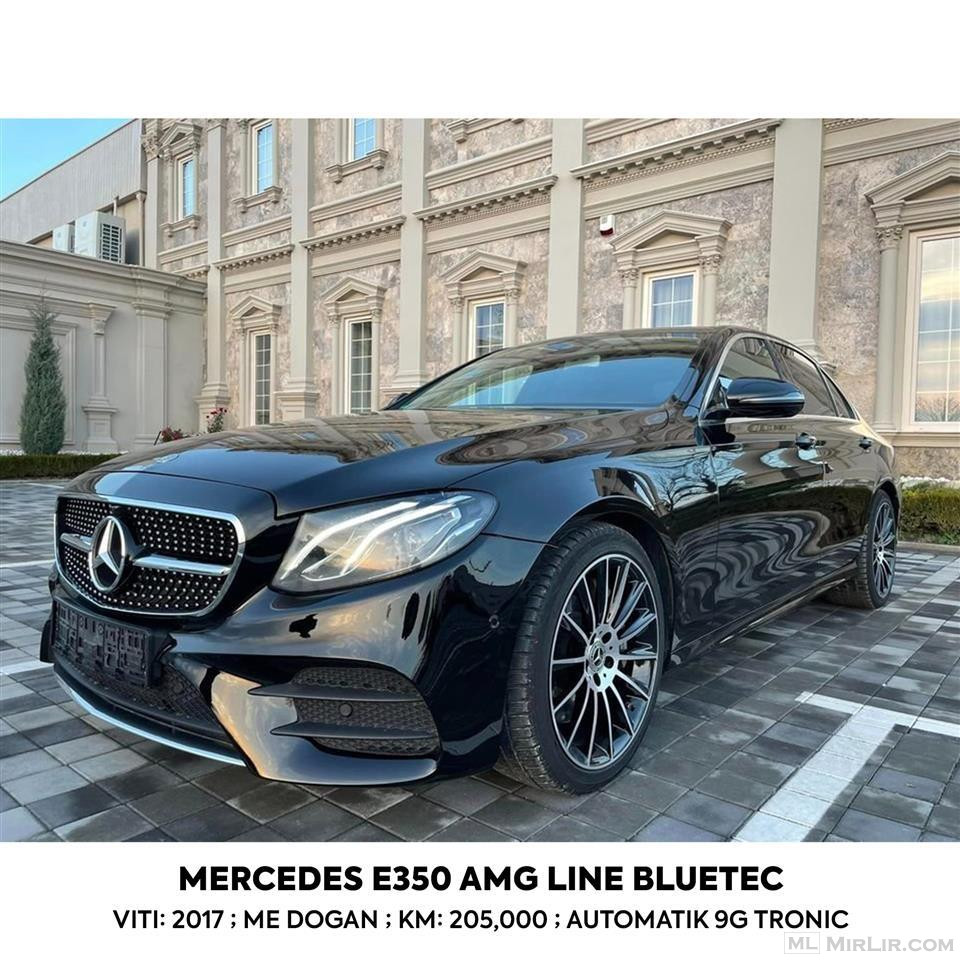 Mercedes E350 Amg Line BlueTec 2017