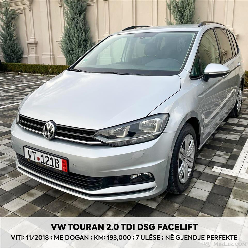 VW Touran 2.0 TDI DSG Face Lift 2018