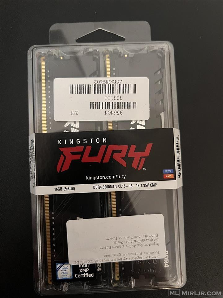 Kingston Fury 2x8 GB RAM 