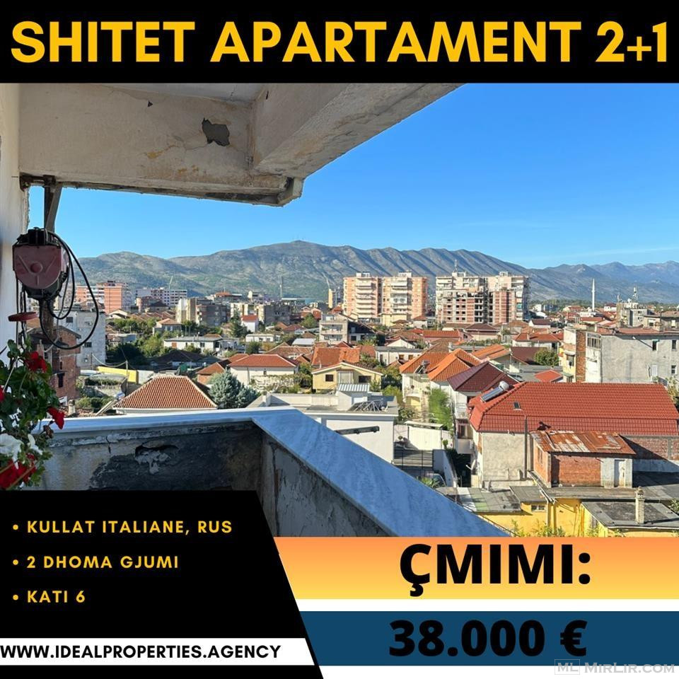 Shitet Apartament 2+1 te \"Kullat Italiane\" në Rus
