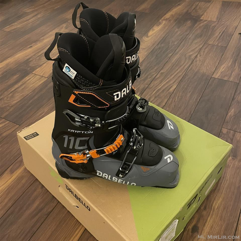 Këpucë për skijim / Dalbello - KRYPTON AX 110 gravel - black