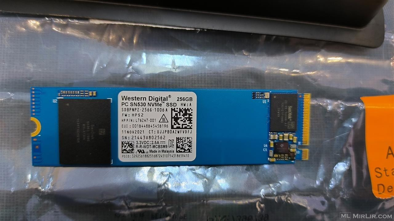 Shitet SSD NVMe 256GB