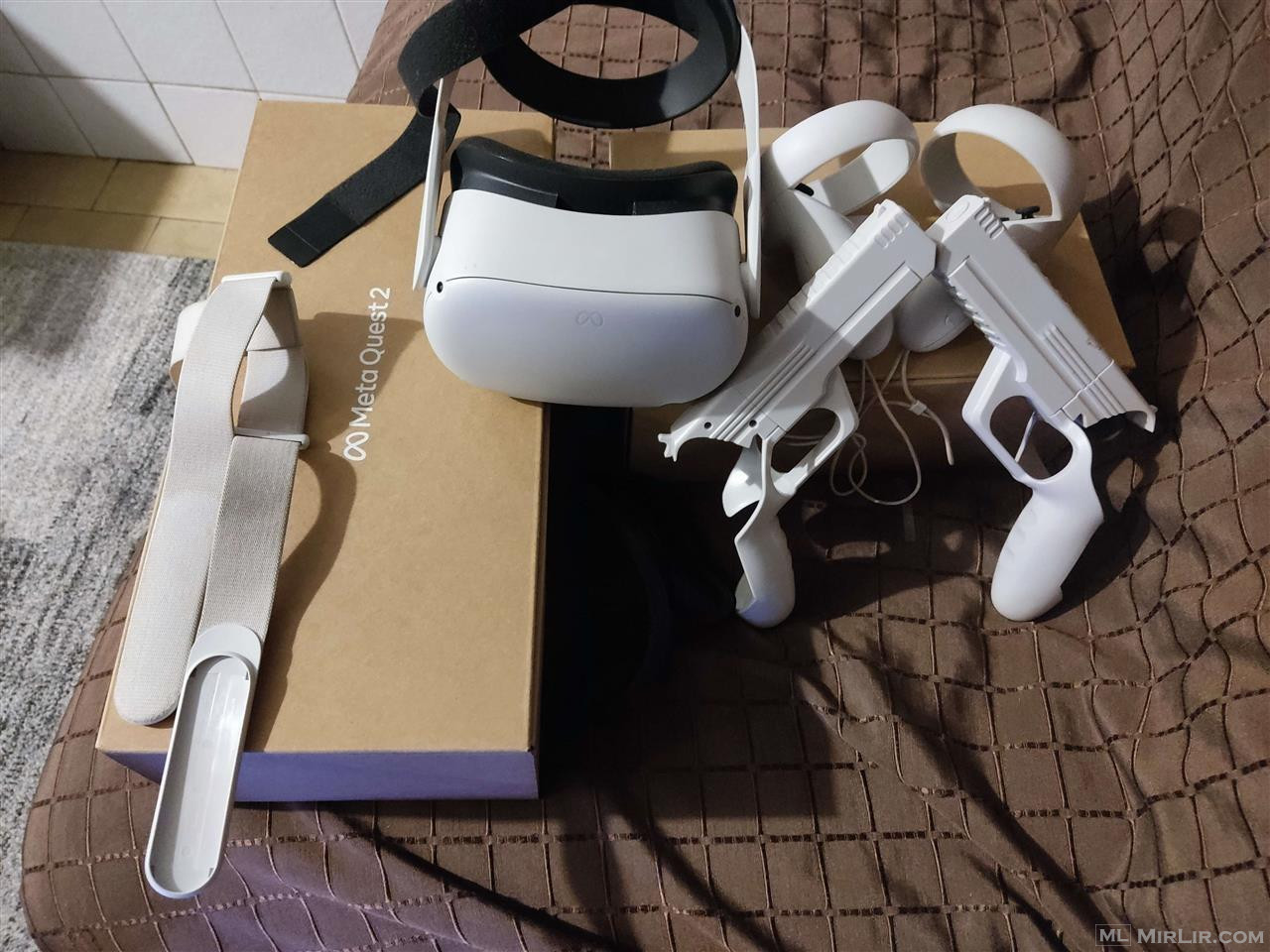 Meta Quest 2 VR | Syze virtuale + Mbajtse koke