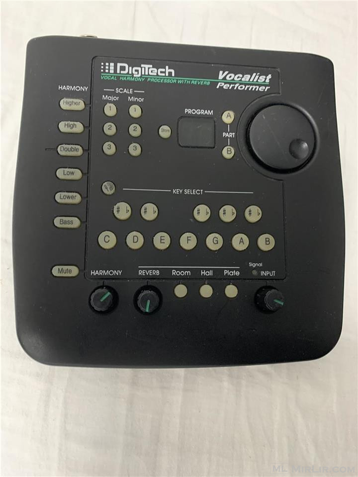 VOCALIST   DigiTech   Harmony  Procesor  with  Reverb