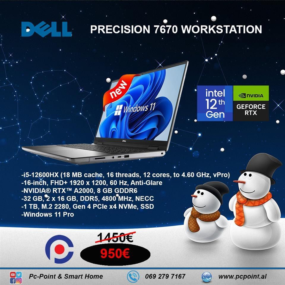 NEW Dell Precision 7670 Workstation Profesional 12th Gen