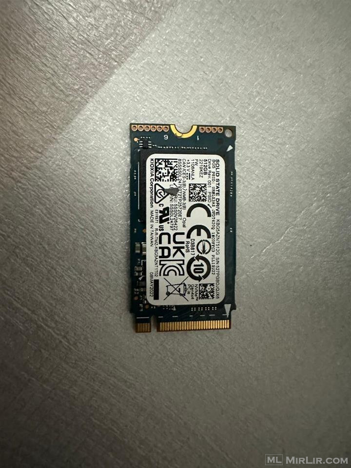 Shitet SSD NVMe Kioxia 512gb