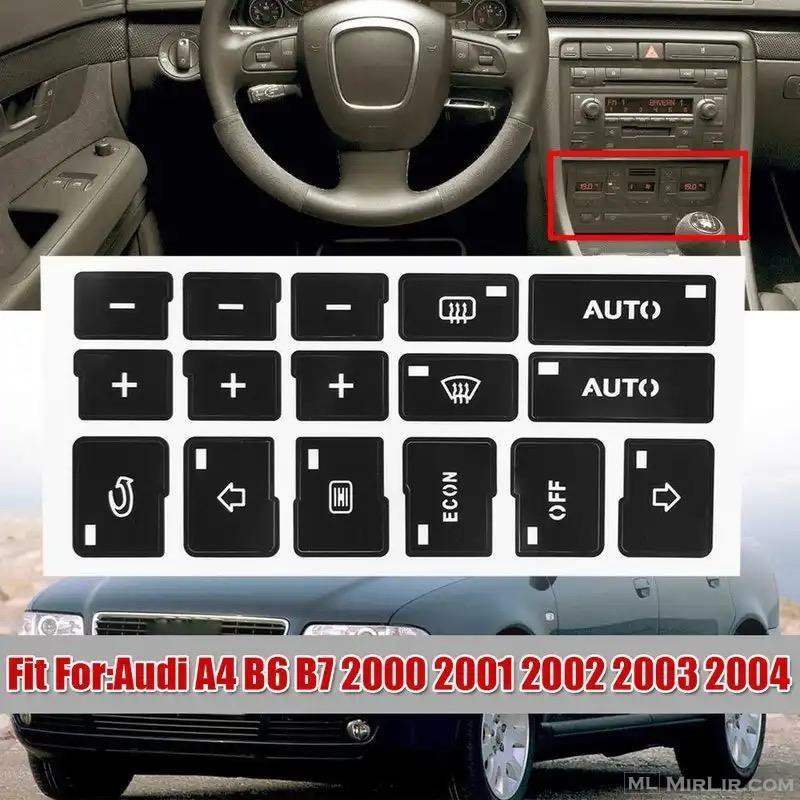 Audi A4, B6, B7 sticker kasetofoni