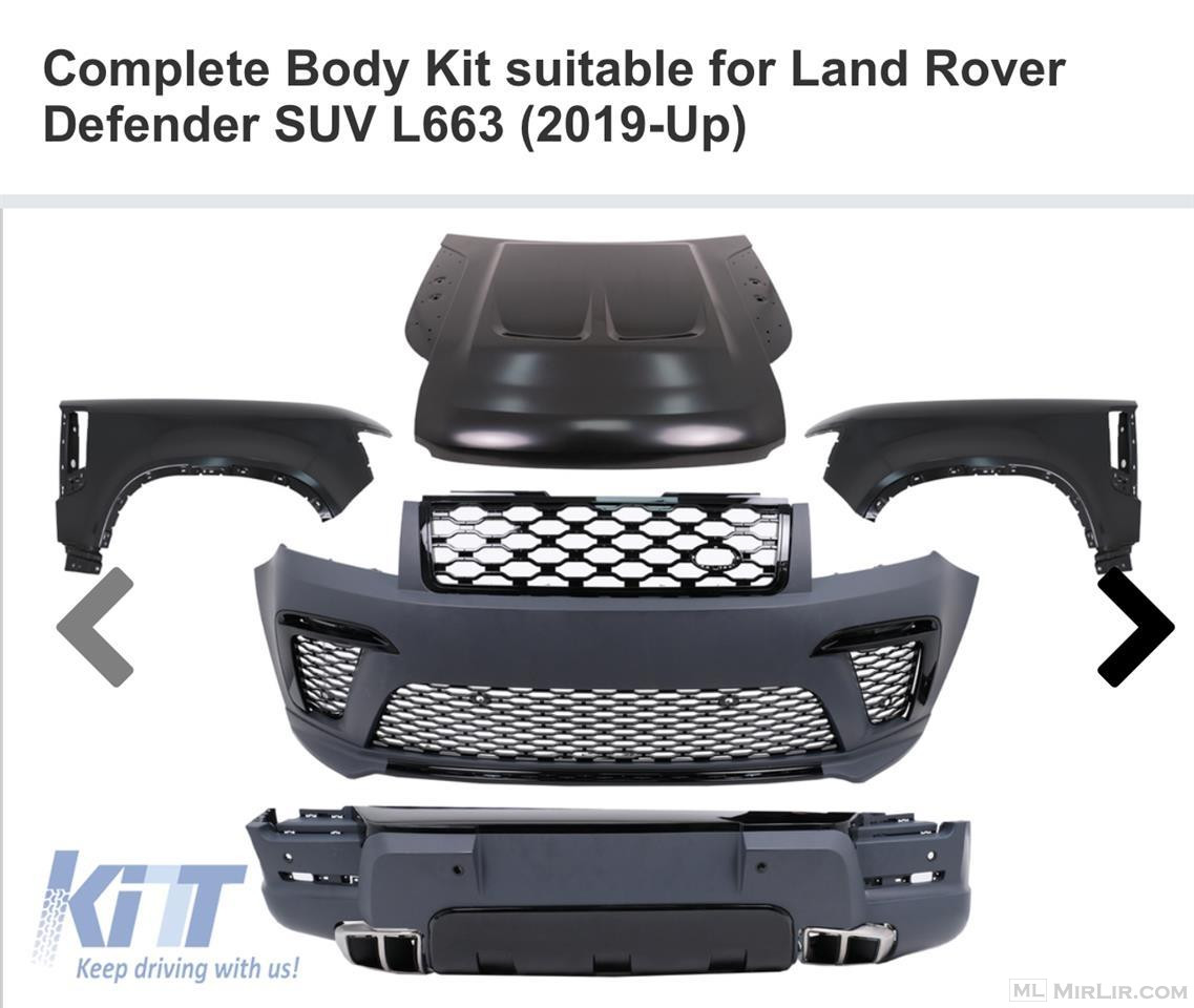 Land Rover Defender L663 2019-up set shnderimi 